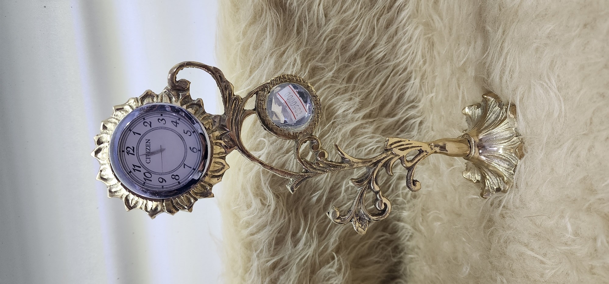 جاكليدي ساعت دار تك گل برنزي 